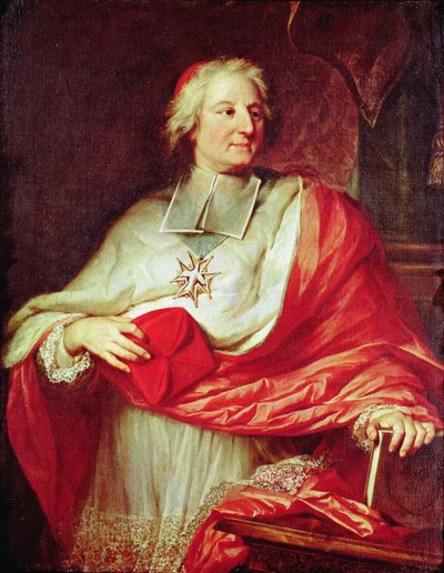 Portrait du Cardinal Melchior de Polignac (1661-1742) - Hyacinthe Francois Rigaud